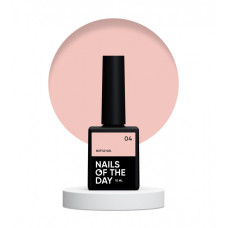 NAILSOFTHEDAY Bottle gel 04 - mleczno-beżowy żel do wzmocnienia i naprawy, 10 ml